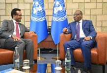 Wasiirka Wasaaradda Ganacsiga oo Magaalada Addis Ababa kula kulmay Mas’uul Sare oo QM ka Tirsan