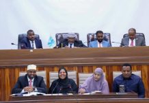 Mudanayaasha labada aqal ee BJFS oo soo gaba gabeeyey ka doodista dastuurka cutubyada 7-aad iyo 8-aad