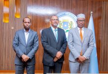 Wasiirka Tamarta oo qaabilay agaasimaha cusub ee WFP u qaabilsan Soomaaliya