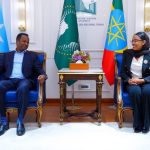 Wasiirka arrimaha dibadda oo gaaray Addis Ababa si uu uga qaybgalo shir-madaxeedka 39-aad ee Midowga Afrika