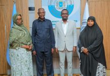 Wasiirka Shaqada iyo Arrimaha Bulshada XFS oo la kulmay Madaxda Ururka FESTUii