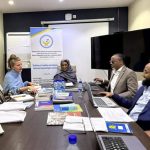 Guddoomiye Dr. Maryam Qaasim oo la kulantay Madaxa sare QM ee Xuquuqul Insaanka ee Soomaaliya