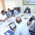 Agaasimaha Guud ee Wasaaradda Arrimaha Gudaha XFS oo la kulmay Mas’uuliyiinta Wasaaradda Qorsheynta