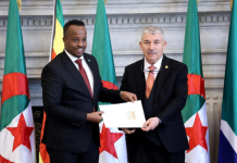 Danjiraha Soomaaliya ee Aljeria oo la kulmay Madaxda Aqalka Sare ee dalkaasi