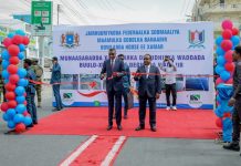Ra’iisul Wsaaraha XJFS oo xarigga ka jaray Waddo Casri ah oo laga hirgaliyey Degmada Wadajir ee Magaalada Muqdisho