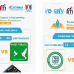 Degmooyinka Kismaayo iyo Dhuusamareeb oo u gudbay wareegga 2-aad ee tartanka Ramadaanka