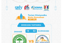 Degmada Dhahar oo u gudubtay wareegga 2-aad ee tartanka bisha Ramadaan