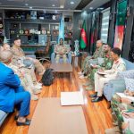 Taliyaha Xoogga Dalka Soomaaliyeed oo la kulmay Saraakiil ka socday Safaaradda Talyaaniga ee Soomaaliya