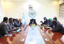 Wasiirka Amniga Gudaha oo kulan la qaatay Ergeyga Gaarka ah ee Midowga Afrika u qaabilsan Soomaaliya