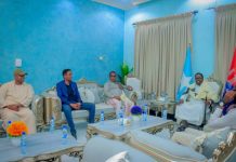 Ra’iisulwasaare kuxigeenka XFS iyo maamulka gobolka Banaadir oo ka shiray dardargelinta hawlaha hortebinta u leh Caasimadda