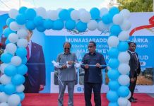 Madaxweynaha JFS oo Xarigga ka Jaray Dib u Dhiska Waddada Isku Xirta Isgoysyada Dabka iyo Bakaaraha.