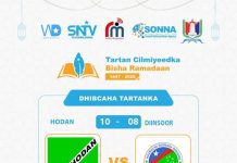 Degmada Hodan oo u gudubtay wareegga 3-aad ee Tartan cilmiyeedka Ramadaan