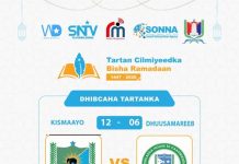 Kismaayo oo u gudubtay wareegga 3-aad ee Tartan cilmiyeedka Ramadaan