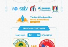 Yaaqshiid oo u gudubtay wareega labaad ee Tartan cilmiyeedka bisha Ramadaan.