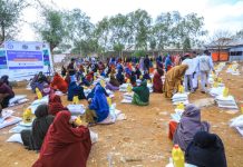 SoDMA iyo Wasaaradda Gar-gaarka Koonfur Galbeed oo Baydhabo ka wada qaybinaya kaalmo beni’aadanimo