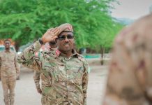 Taliyaha Ciidanka XDS oo gaaray degmada Xuddur ee Gobolka Bakool