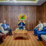 Hoggaamiyaha Koonfur Galbeed oo Madaxtooyada Baydhabo ku qaabilay Guddoomiyaha Hay’adda SoDMA