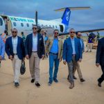 Guddoomiyaha Guddiga Doorashooyinka Qaranka oo gaaray Magaalada Baydhabo