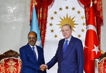 Madaxweyne Xasan Sheekh oo kulan la yeeshay Madaxweyne Erdoğan