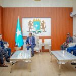 W/ku-xigeenka Arrimaha Dibadda oo Magaalada Muqdisho ku soo dhaweeyay Ku-xigeenka Xoghayaha Guud QM ee Arrimaha Gargaarka