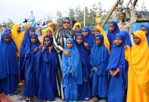 Marwada Madaxweynaha oo dhiirrigelin u samaysay Carruur agoon ah