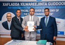 Guddoomiyaha cusub ee Hay’adda qaxootiga oo xilka la wareegay