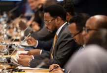 Wasiirka maaliyadda oo guddoomiyey kulan muhiim ah oo Washington ka dhacay