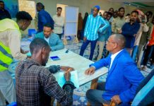 Diiwaangelinta codbixiyeyaasha Doorashooyinka oo ka socota Baydhabo