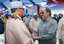 Madaxweynaha JFS oo ka qeyb galay xafladda caleema saarka Ugaas Cabdirisaaq Faracadde