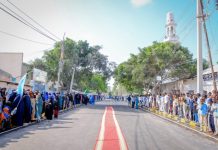 Duqa Magaalada Muqdisho oo xarig jaray wadada Sheekh Cali Suufi