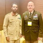 Taliyaha ciidanka dhulka oo la kulmay Taliyaha Ciidamada Mareykanka ee Geeska Afrika