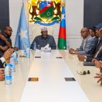 Kulanka ka dhacay Magaalada Baydhabo oo Guddoomiye Sheekh Aadan Madoobe uu Shir-guddoomiyey