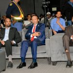 Wasiir Ku-xigeenka Arrimaha Dibedda oo ka qeybgalay caleema-saarka Guddoomiyaha cusub ee Jaaliyadda Soomaaliyeed ee dalka Koonfur Afrika