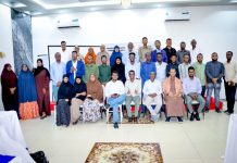 35-Suxufi oo tababar loogu soo gebo-gebeeyay Muqdisho