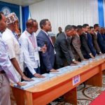 Xildhibaannada la doortay ee K/Galbeed oo maanta la dhaariyay