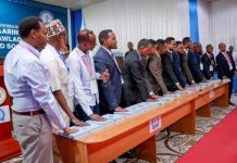 Xildhibaannada la doortay ee K/Galbeed oo maanta la dhaariyay