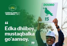 Madaxweyne JFS” Waxaan ku boorinayaa shacabka K/Galbeed in ay si wanaagsan uga faa’ideystaan fursaddan dahabiga ah”