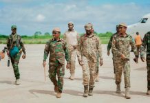 Taliye Ciidanka Xoogga dalka Soomaaliyeed oo gaaray Magaalada Baydhabo Xarunta Dowladaa Goboleedka KGS