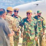 Saraakiil ka tirsan CXD oo lagu soo dhaweeyey Magaalada Baydhabo Xarunta Maamul Goboleedka KGS