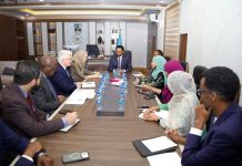 Wasiirka Wasaaradda Maaliyadda XFS oo kulan la qaatay Wafdi ka socda Qaramada Midoobay
