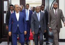 MADAXWEYNE XASAN SHEEKH IYO WAFDI UU HOGGAAMINAYO OO GAARAY DALKA JABUUTI.