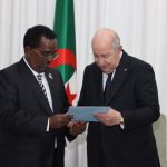 Madaxwaynaha Algeria oo qaabilay wasiirka Arrimaha Gudaha Soomaaliya