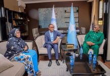 Guddoomiyaha SoDMA oo la kulmay Taliyaha Ciidanka Asluubta Soomaaliyeed