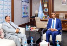 Ra’iisul Wasaaraha XFS oo xafiiskiisa ku qaabilay Safiirka Dowladda Yeman