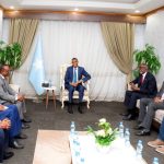 Ra’iisal Wasaare Xamsa Cabdi Barre oo kulan la yeeshay Safiirka cusub ee Dowladda Jabuuti
