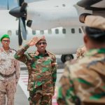 Taliyaha Ciidanka Xoogga Dalka Soomaaliyeed oo gaaray Magaalada Dhuusamareeb ee Xarunta Dowlad Goboleedka Galmudug