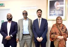 Guddoomiye Dr. Maryan Qasim oo kulan la yeelatay Safiirka UK u fadhiya Soomaaliya