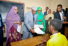 Hoggaamiyaha Koongur Galbeed oo Daah furay Imtixaanaadka Dugsiga Dhexe ee Degaannada KGS