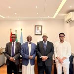 Safiirka Soomaaliya ee u jooga Wadanka Masar oo Xarunta Safaarada Soomaaliya ee Magaalada Qaahira ku soo dhaweeyay Dr:Xabeeb
