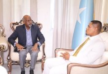 Wasiirka Wasaaradda Warfaafinta XFS oo qaabilay Guddoomiyaha Ururada Bulshada Rayidka